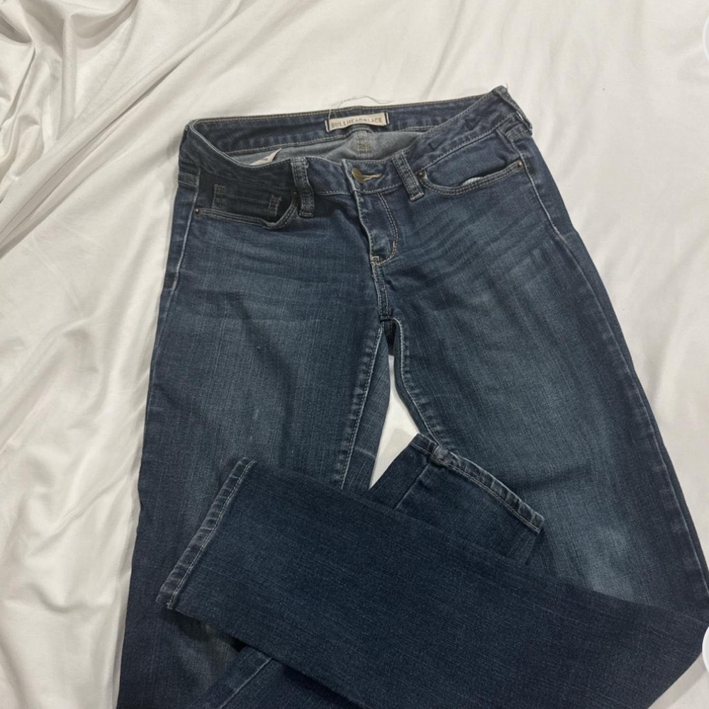 BULLHEADDBLACK Dark wash skinny jeans
